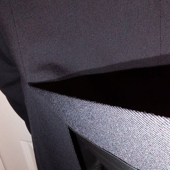 DANIEL HECHTER SPORT COAT BLAZER 100%WOOL GABARDINE NAVY 2-BUTTON 2-VENT SZ 40S - Picture 8 of 11